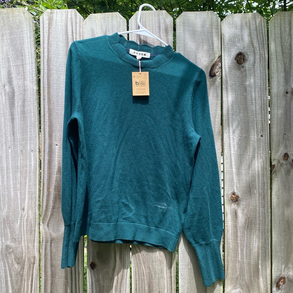 Boden Sweater in Rich Teal